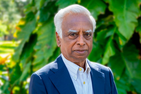 Vaidhyanathan Ramamurthy, a professor in the Department of Chemistry. Photo: Nicole Curtin/University of Miami