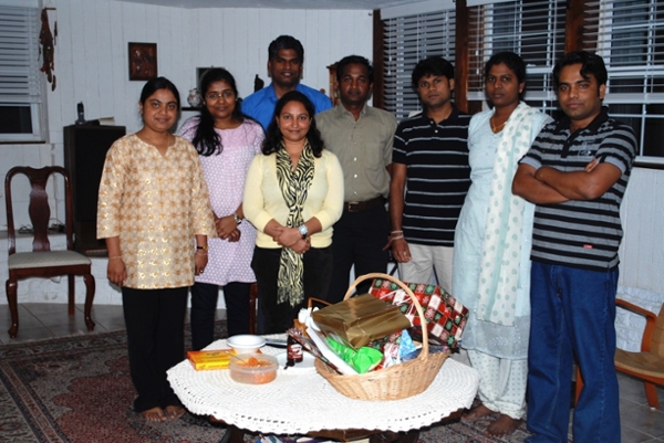 Students at Murthy research Lab